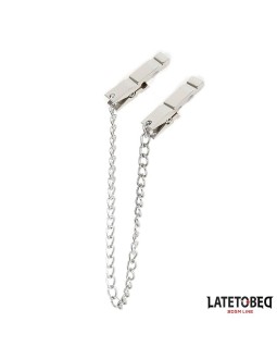 Pinzas Pezones con Cadena 405cm Zinc