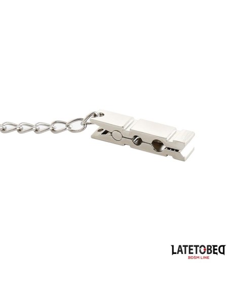 Pinzas Pezones con Cadena 405cm Zinc