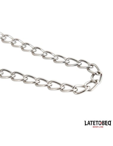 Pinzas Pezones con Cadena 405cm Zinc