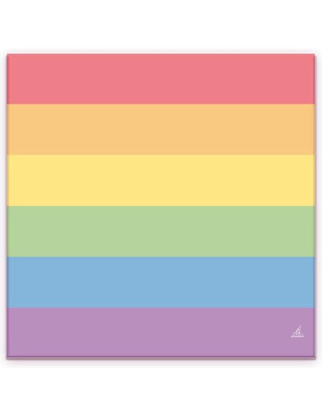 Set 20 Servilletas con Colores Bandera LGBT