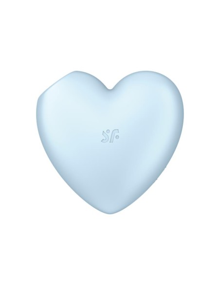 Cutie Heart Succionador de Clitoris y Vibracion Azul Cutie Heart Succionador de Clitoris y Vibracion Azul