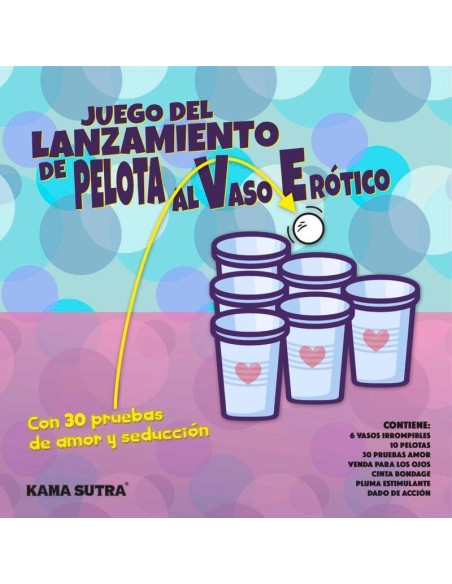 Juego de la Pelota al Vaso Erotico