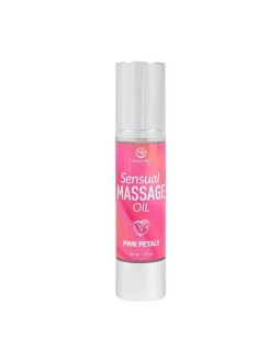 Aceite de Masaje Sensual Petalos Rosa 50 ml 2