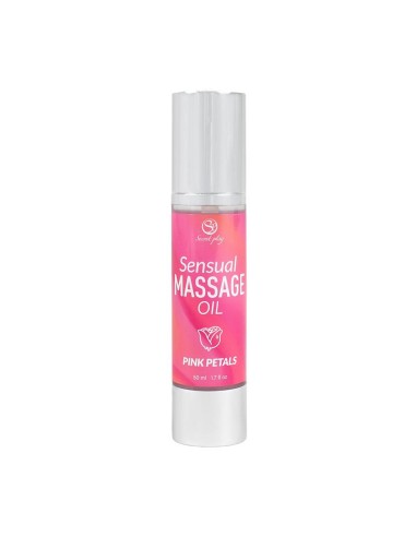 Aceite de Masaje Sensual Petalos Rosa 50 ml