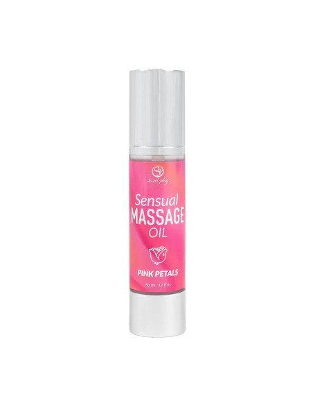 Aceite de Masaje Sensual Petalos Rosa 50 ml