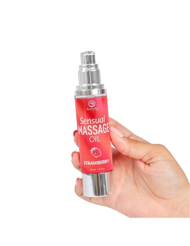 Aceite de Masaje Sensual Fresa 50ml
