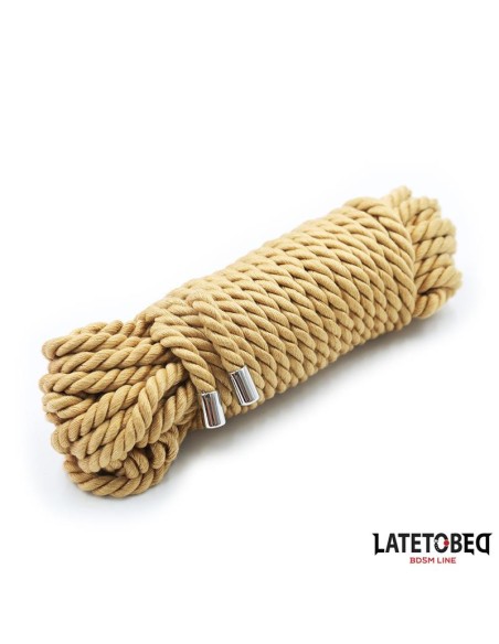 Cuerda de Bondage Detalles Metalicos 10m