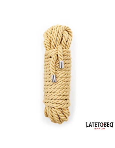 Cuerda de Bondage Detalles Metalicos 10m