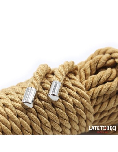 Cuerda de Bondage Detalles Metalicos 10m