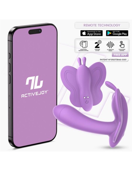 Wingy Estimulador Mariposa con APP Lavanda