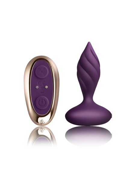 Plug Anal con Control Remoto Petite Sensations Desire Purpura Plug Anal con Control Remoto Petite Sensations Desire Purpura