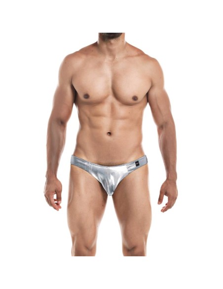 Slip Bikini de Corte Bajo Provocative Plateador Skai Slip Bikini de Corte Bajo Provocative Plateador Skai