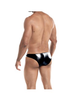 Slip Bikini de Corte Bajo Provocative Negro Skai 2