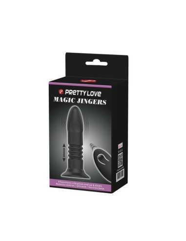Plug Anal Magic Jinger Movimiento Telescopico