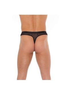Tanga Rejilla Negro Talla unica 2