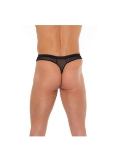 Tanga Rejilla Negro Talla unica 2