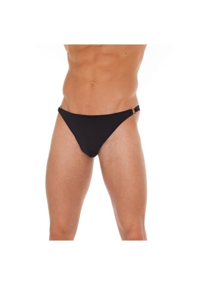 Tanga Negro con Hebilla Talla unica