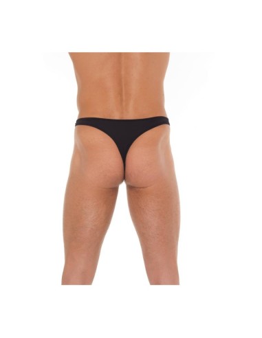 Tanga Negro con Hebilla Talla unica