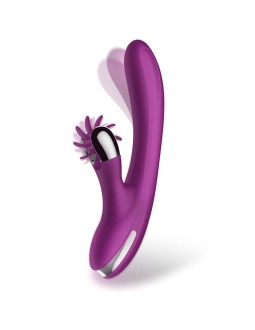 No Two Vibrador Movimiento Finger y Rueda Estimuladora 2