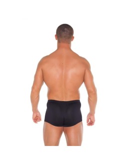 Pantalones Cortos con 2 Cremalleras Negro Talla Unica 2