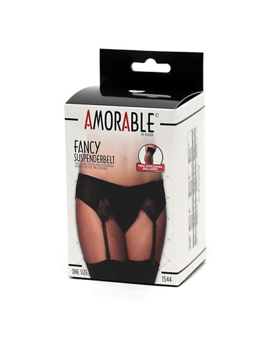 Liguero con Braguitas y Medias Negros