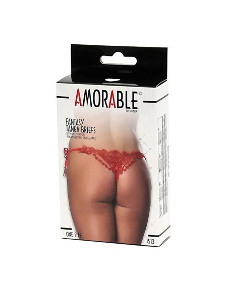 Tanga Fantasia Rojo Talla Unica