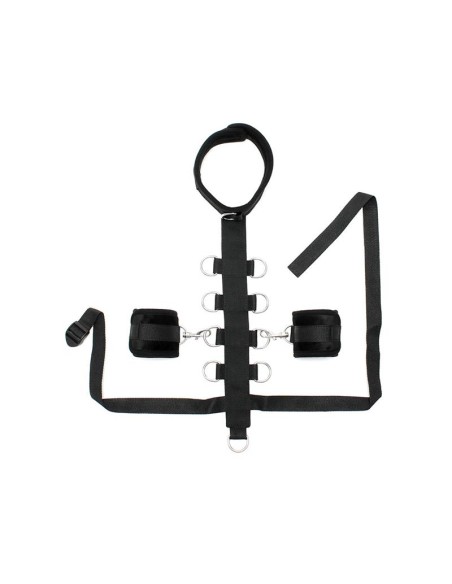 Set Collar con Esposas Negro Set Collar con Esposas Negro
