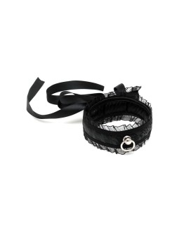 Collar de Saten Negro 2