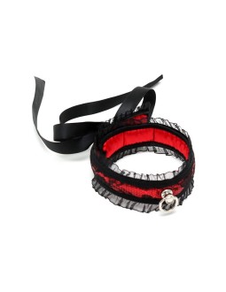 Collar de Saten Rojo 2