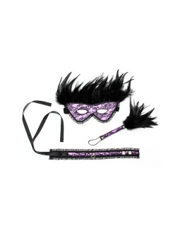 Pack 3 Piezas Dominiset de Lujo Purpura 2