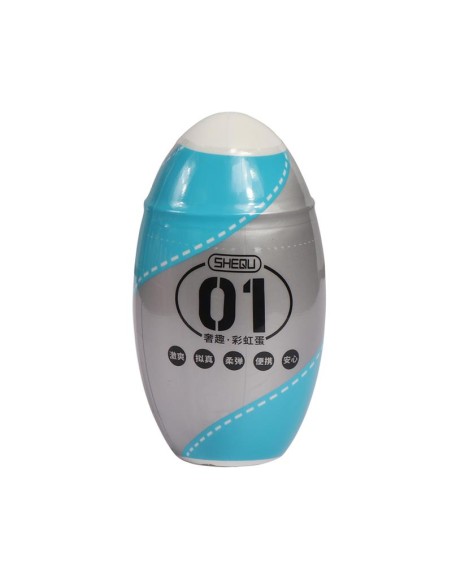 Huevo Masturbador Rainbow Azul Huevo Masturbador Rainbow Azul