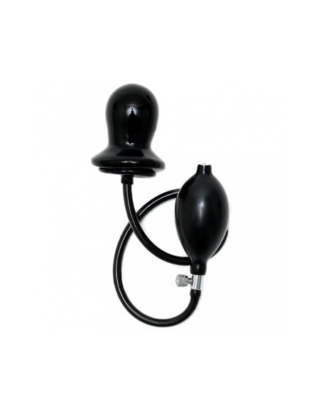 Plug Inflable Negro Latex Plug Inflable Negro Latex