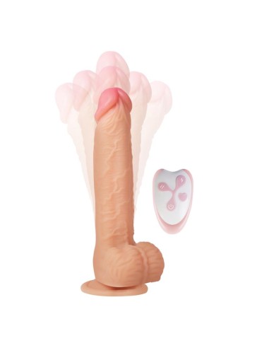 Cesur 30 Dildo Realista Vibracion Movimiento Ondulante 360º y Telescopico Control Remoto USB