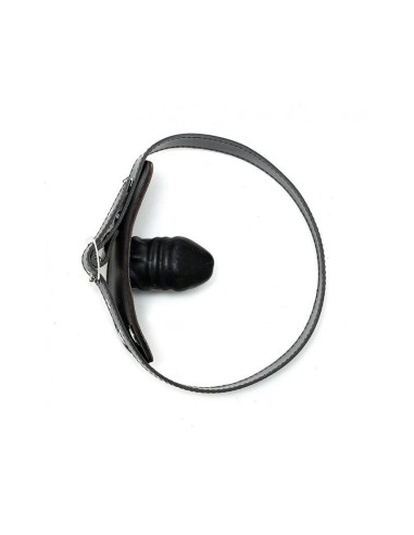 Mordaza con Pene de Latex 4x6cm Ajustable