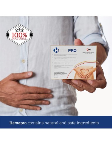 Hemapro Pastillas para las Hemorroides 60 Comprimidos