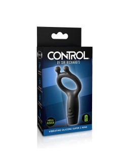 Anillo Vibrador Silicona Recargable Control Vibrating Super C Ring