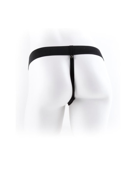 Arnes con Dildo Hueco y Vibracion 7