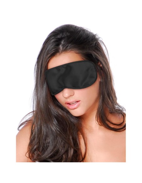 Antifaz de Saten Negro Antifaz de Saten Negro