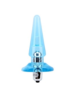 Plug Anal con Vibracion Nicoles 125 x 32 cm Azul 2