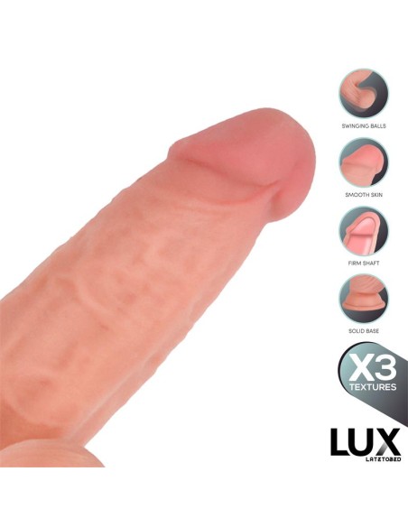 Lars Dildo Triple Densidad con Testiculos Oscilantes 76 Lars Dildo Triple Densidad con Testiculos Oscilantes 76
