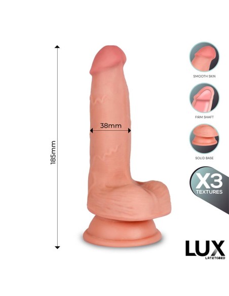 Hans Dildo Triple Densidad con Testiculos 72 Hans Dildo Triple Densidad con Testiculos 72