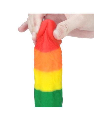 Dildo Prider 8 Silicona Liquida LGBT