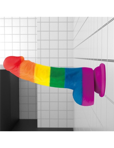Dildo Prider 8 Silicona Liquida LGBT