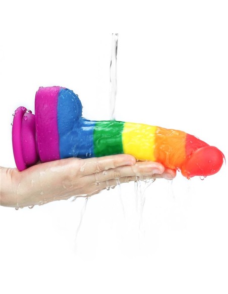 Dildo Prider 8 Silicona Liquida LGBT