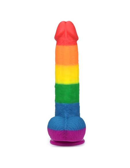 Dildo Prider 9 Silicona Liquida LGBT Dildo Prider 9 Silicona Liquida LGBT