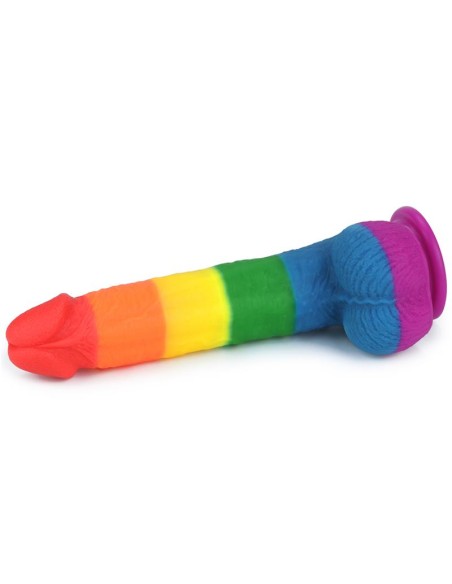 Dildo Prider 9 Silicona Liquida LGBT Dildo Prider 9 Silicona Liquida LGBT