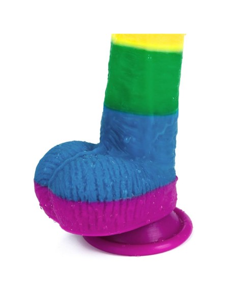 Dildo Prider 9 Silicona Liquida LGBT Dildo Prider 9 Silicona Liquida LGBT