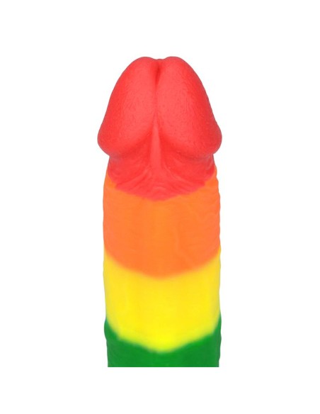 Dildo Prider 9 Silicona Liquida LGBT Dildo Prider 9 Silicona Liquida LGBT