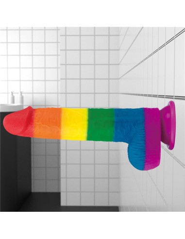 Dildo Prider 9 Silicona Liquida LGBT