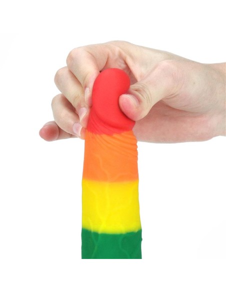 Dildo Prider 7 Silicona Liquida LGBT
